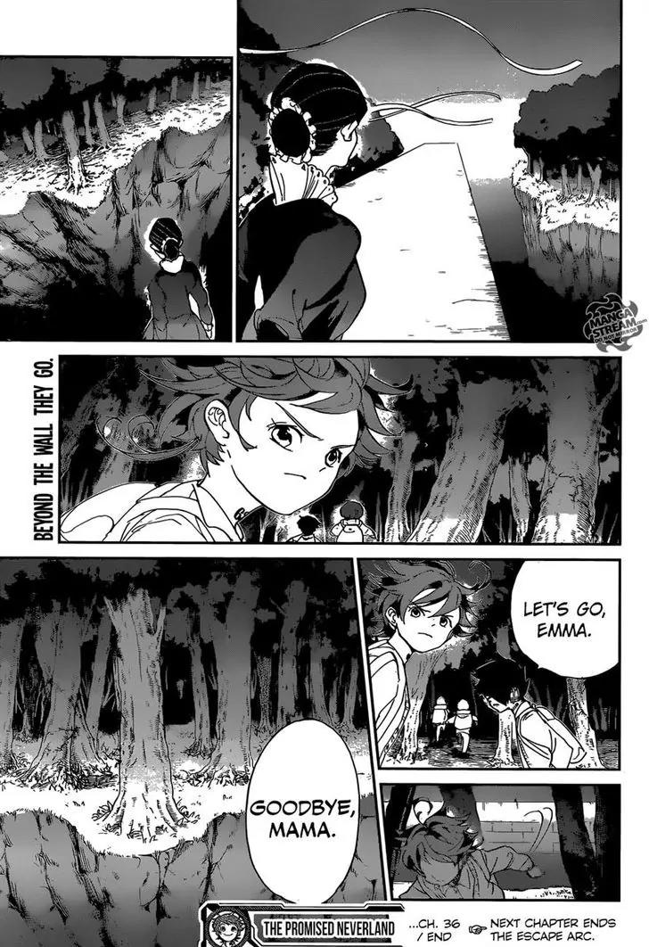 Yakusoku no Neverland Chapter 36 page 17 - Chapter 36: Execution Part 5