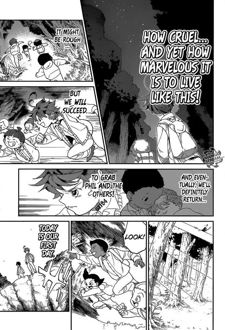 Yakusoku no Neverland Chapter 37 page 20 - Chapter 37: Escape