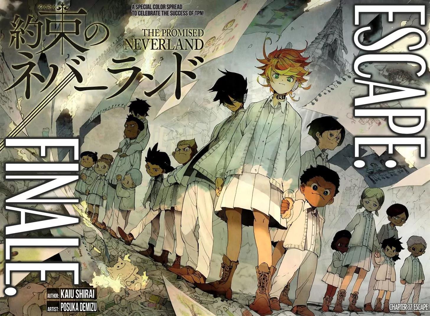 Yakusoku no Neverland Chapter 37 page 3 - Chapter 37: Escape