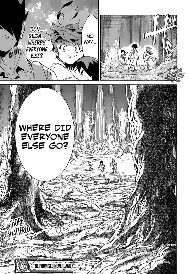 Yakusoku no Neverland Chapter 38 page 22 - Chapter 38: The Promised Forest