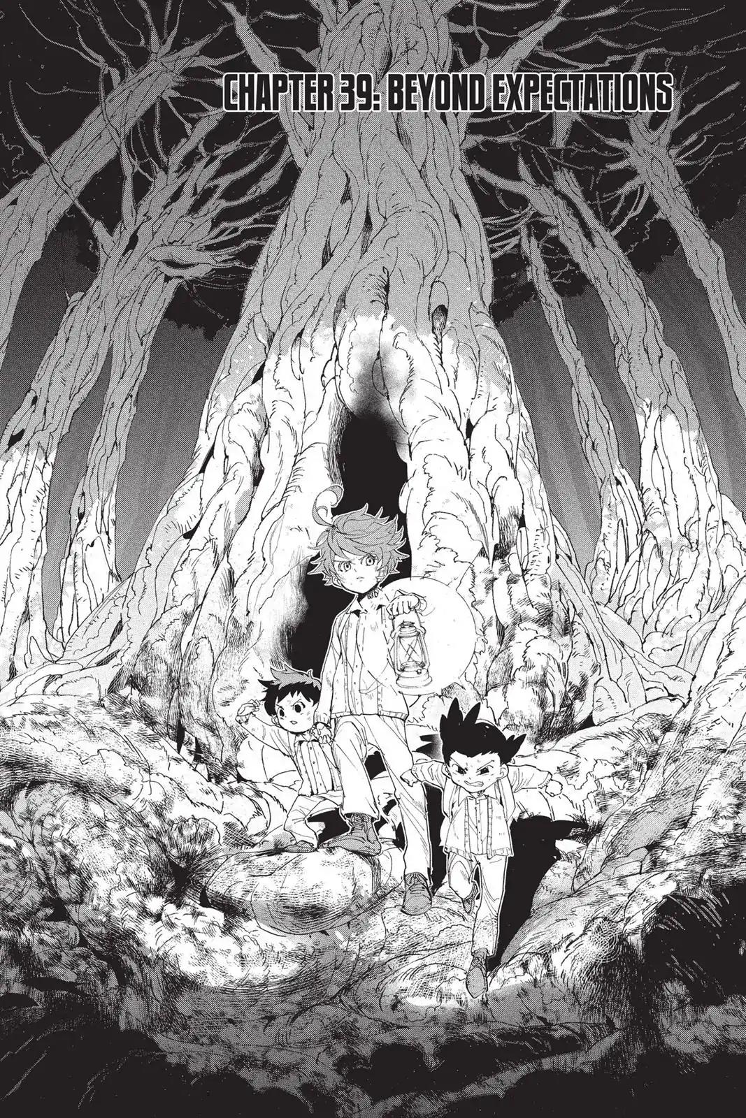 Yakusoku no Neverland Chapter 39 page 2 - Chapter 39: Beyond Expectations
