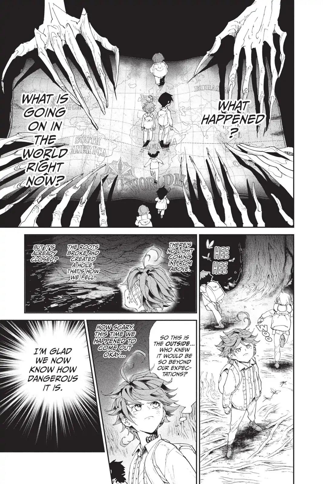 Yakusoku no Neverland Chapter 39 page 8 - Chapter 39: Beyond Expectations