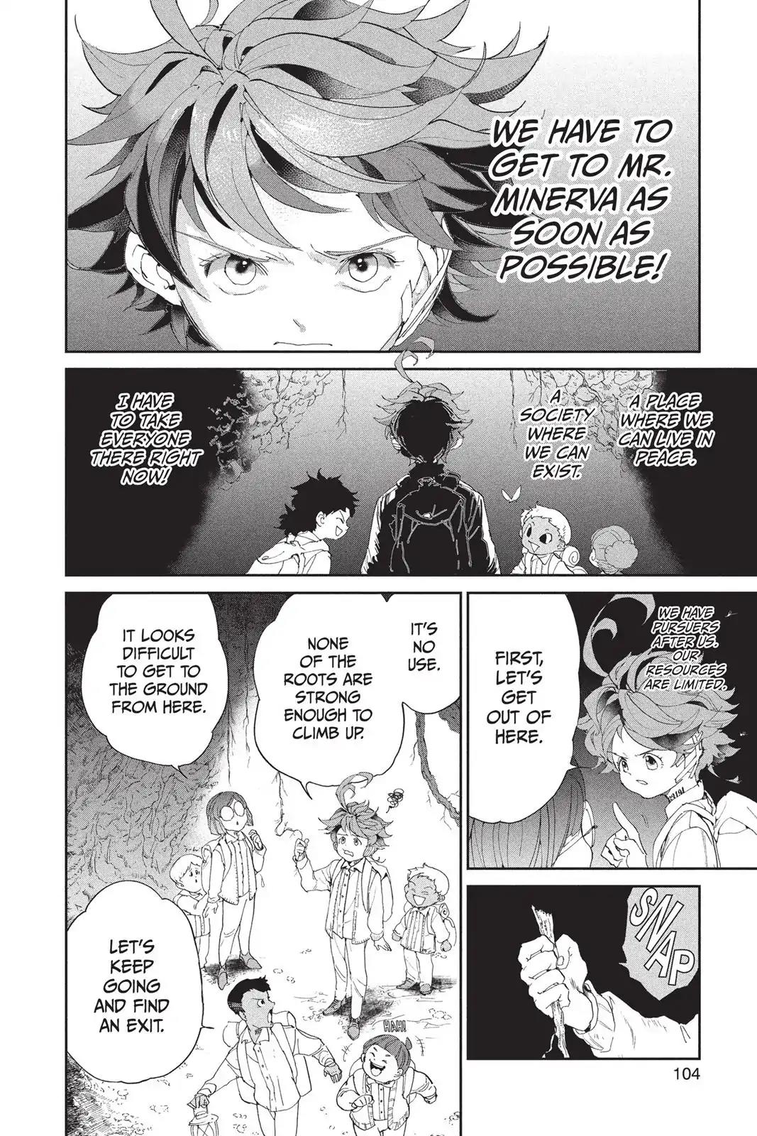 Yakusoku no Neverland Chapter 39 page 9 - Chapter 39: Beyond Expectations