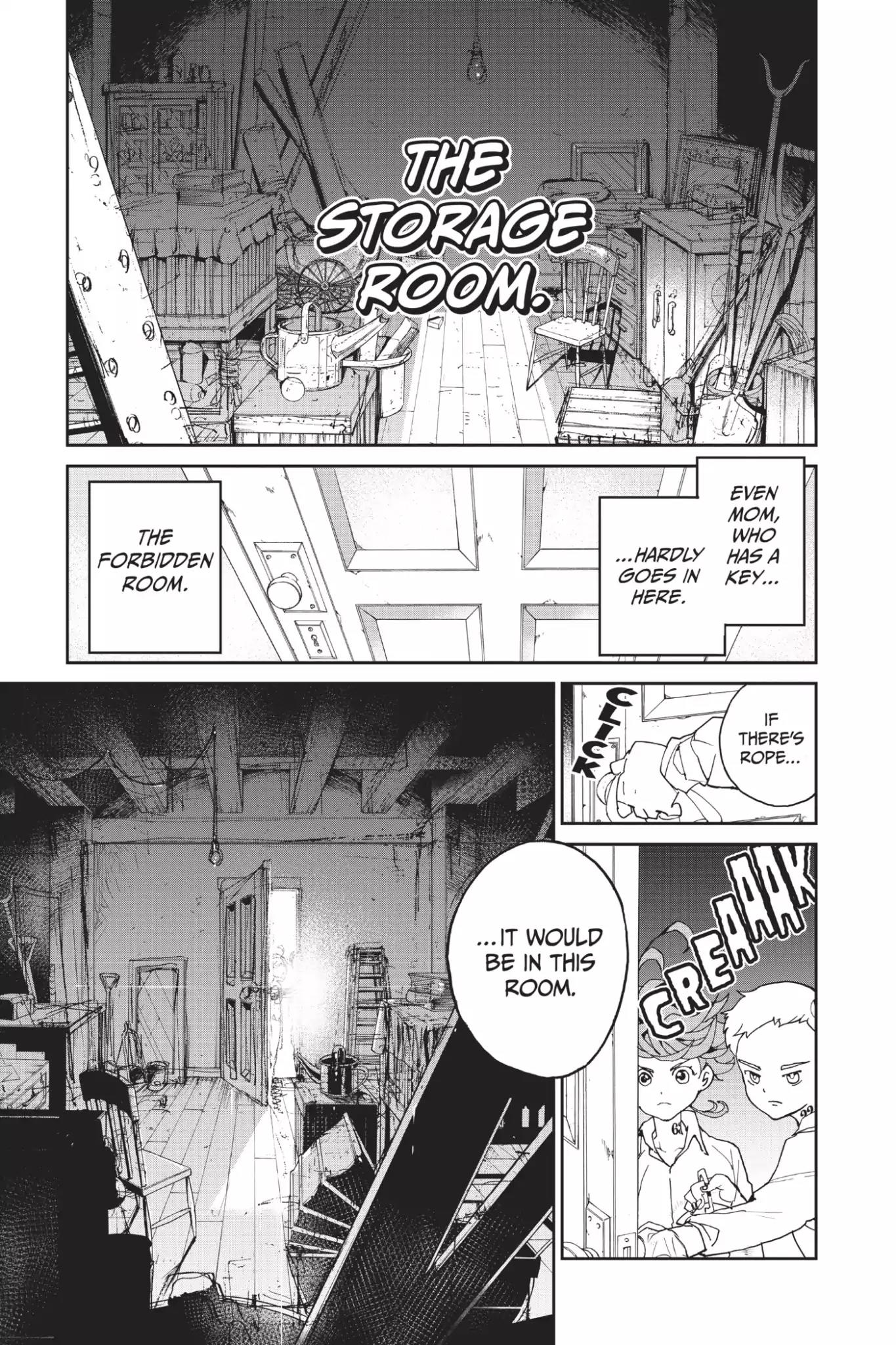 Yakusoku no Neverland Chapter 4 page 1 - Chapter 4: The Best Option