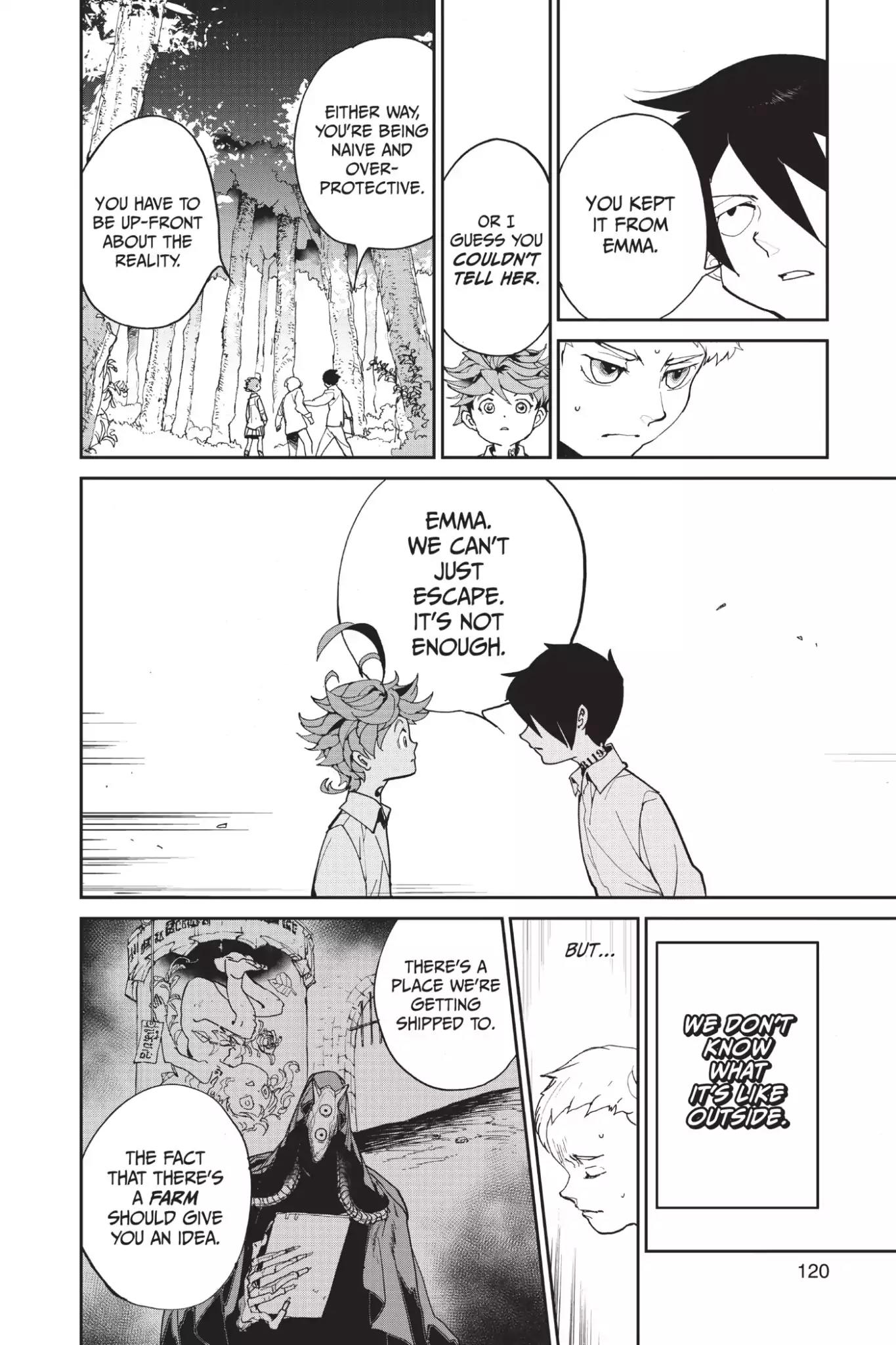 Yakusoku no Neverland Chapter 4 page 10 - Chapter 4: The Best Option