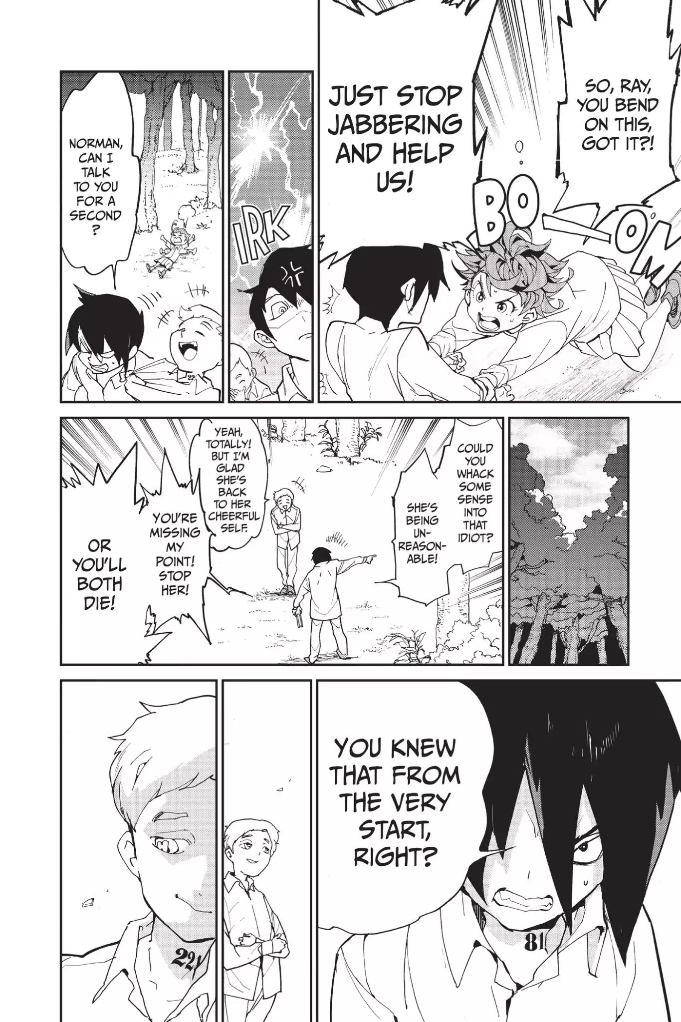 Yakusoku no Neverland Chapter 4 page 14 - Chapter 4: The Best Option