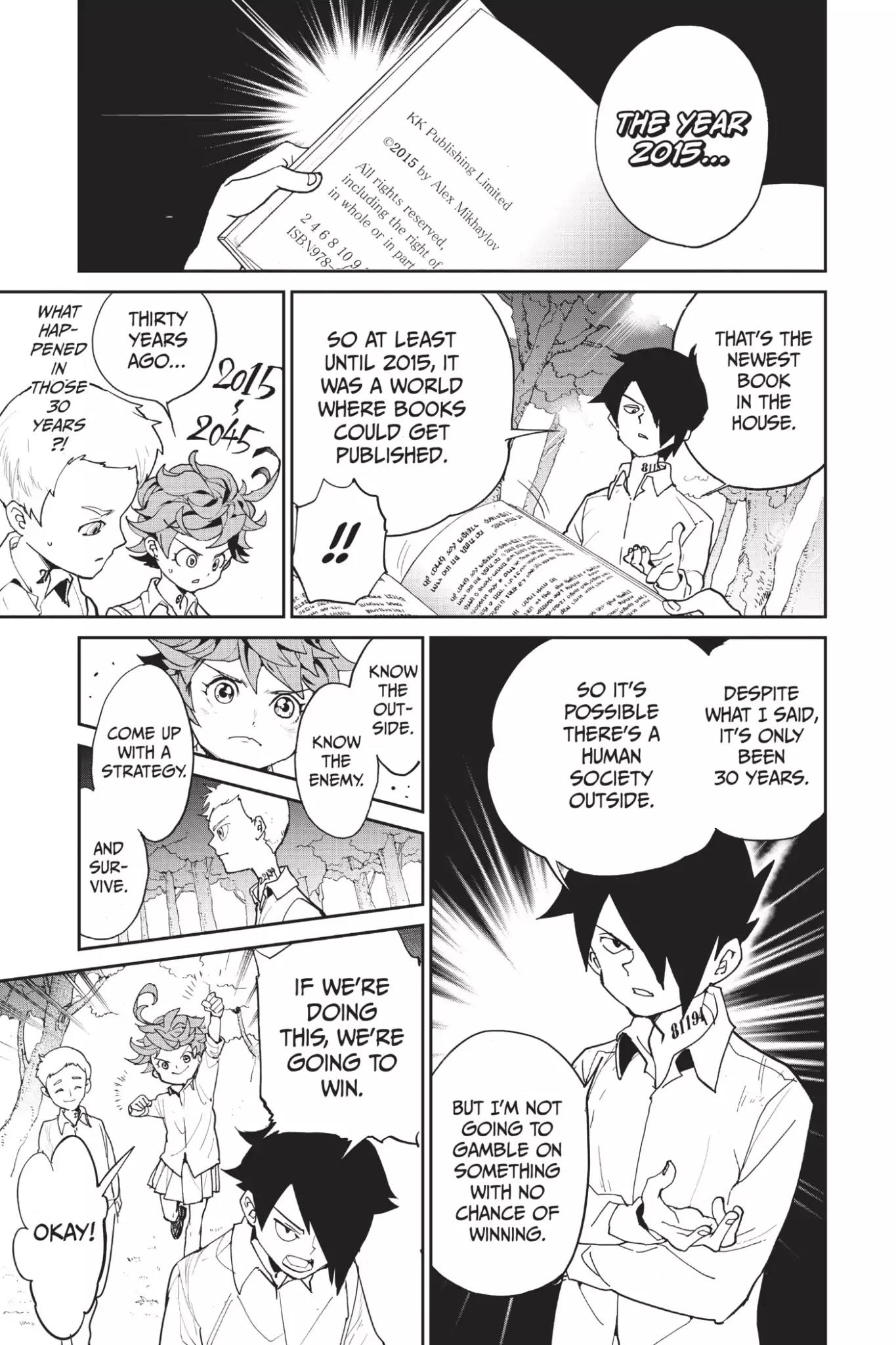 Yakusoku no Neverland Chapter 4 page 19 - Chapter 4: The Best Option