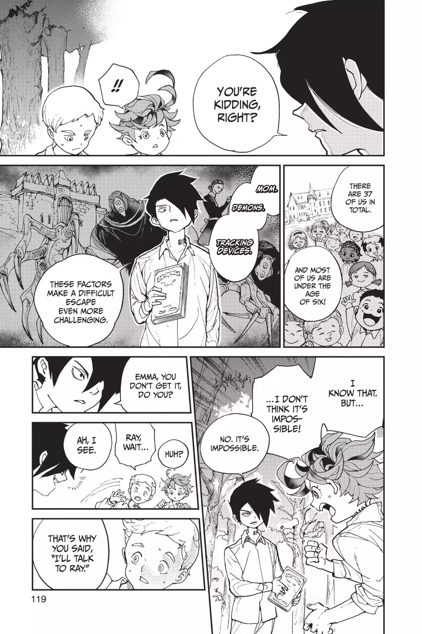 Yakusoku no Neverland Chapter 4 page 9 - Chapter 4: The Best Option