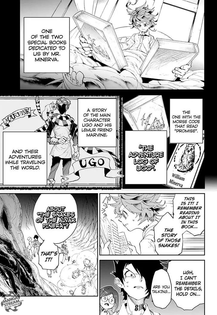 Yakusoku no Neverland Chapter 40 page 4 - Chapter 40: The Snakes of the Alvar Pinera
