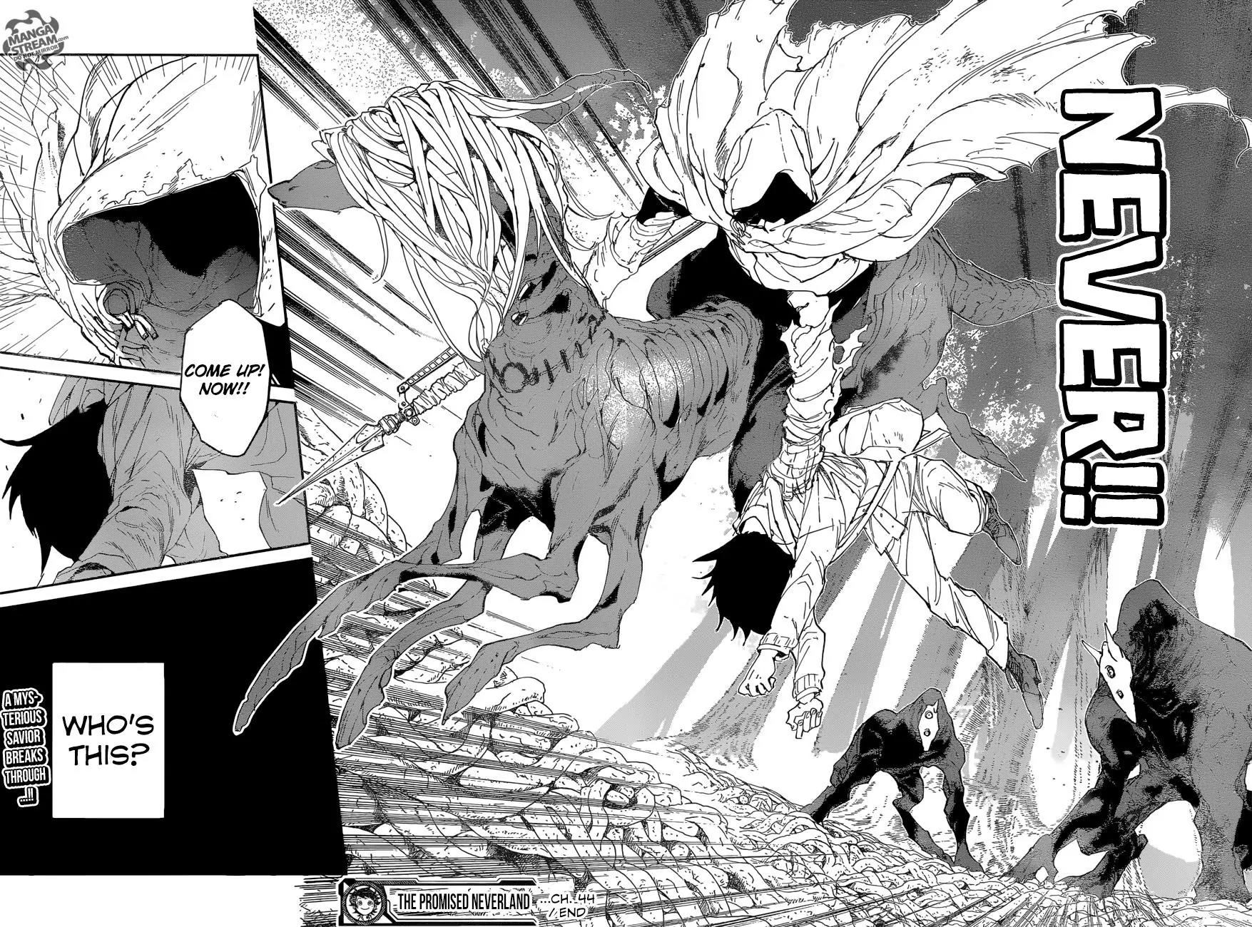 Yakusoku no Neverland Chapter 44 page 19 - Chapter 44: The Veiled Woman