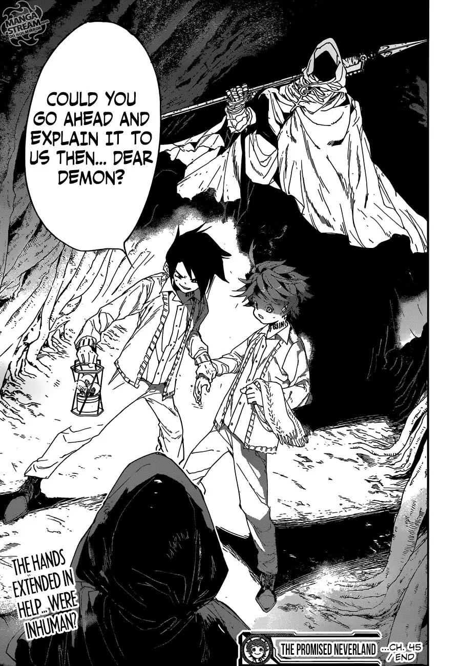 Yakusoku no Neverland Chapter 45 page 24 - Chapter 45: Rescue