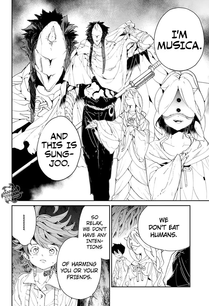 Yakusoku no Neverland Chapter 46 page 11 - Chapter 46: Sung-joo and Musica