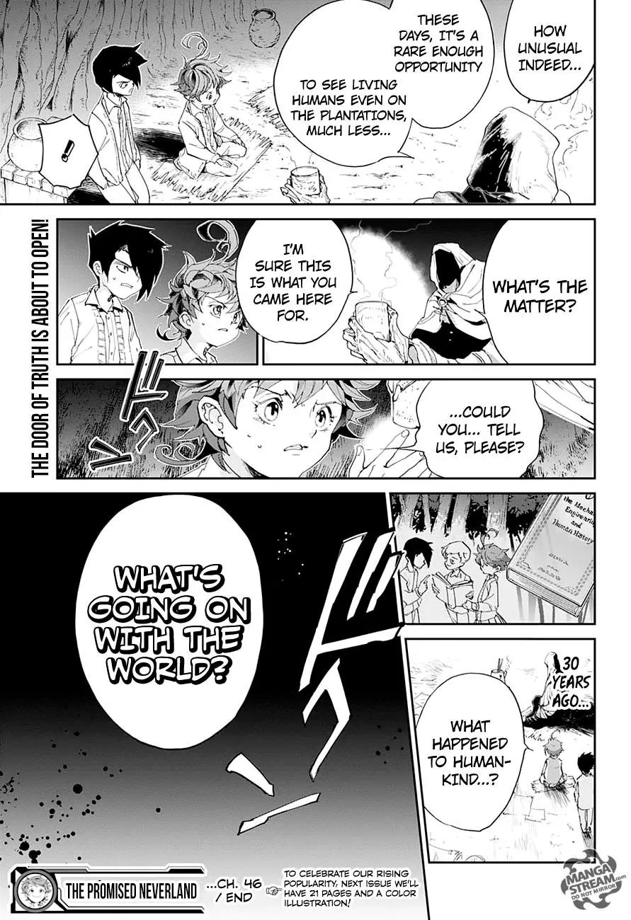 Yakusoku no Neverland Chapter 46 page 20 - Chapter 46: Sung-joo and Musica