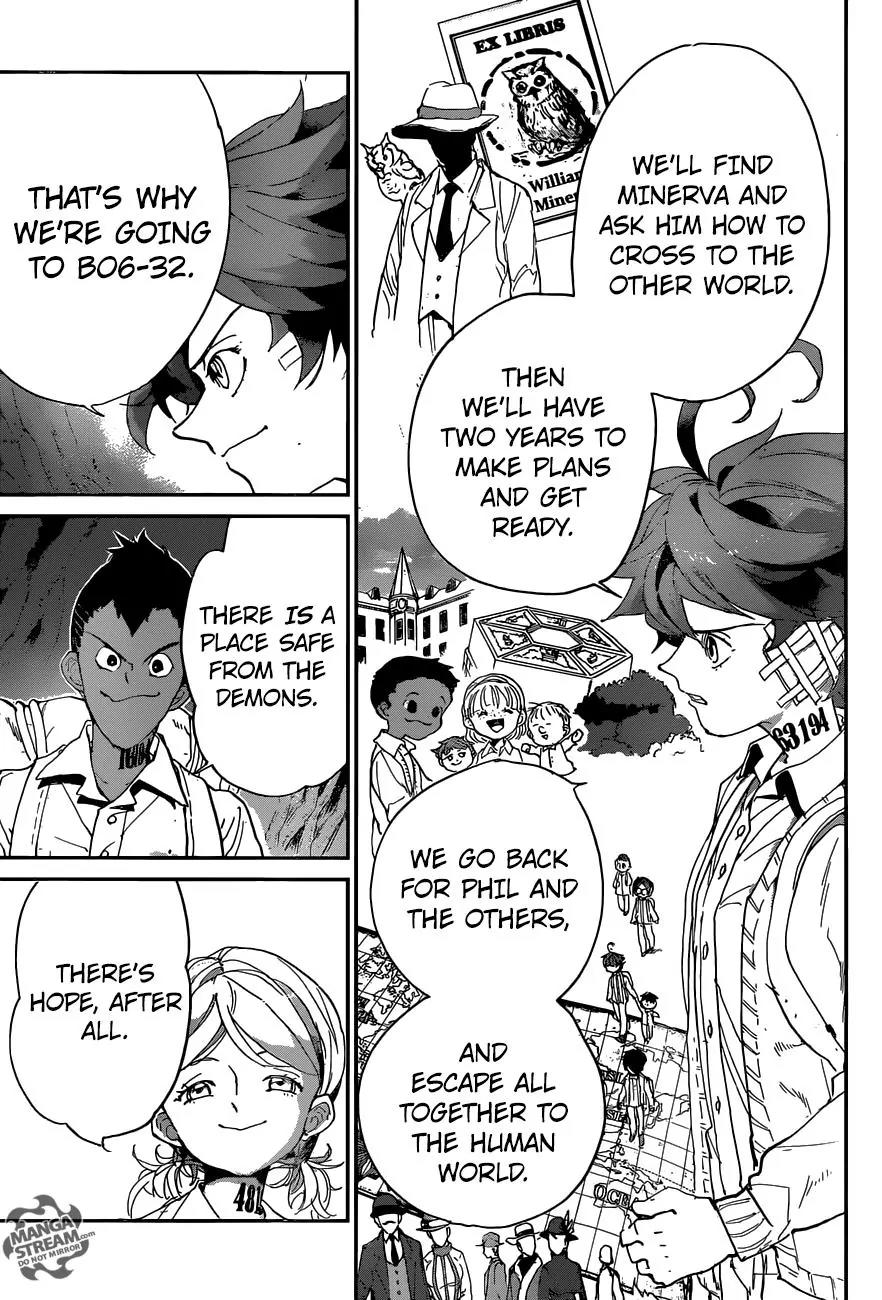 Yakusoku no Neverland Chapter 48 page 10 - Chapter 48: The Two Worlds