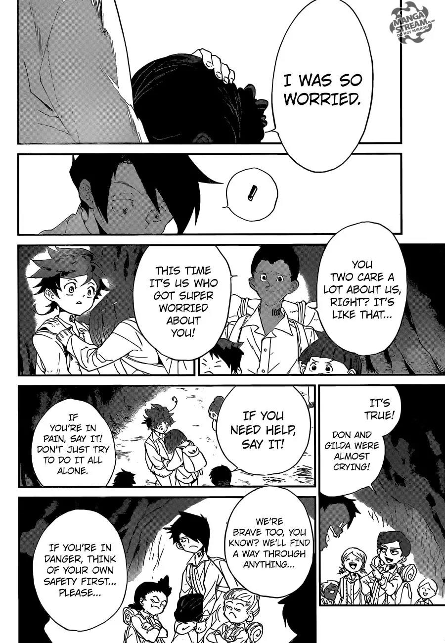 Yakusoku no Neverland Chapter 48 page 17 - Chapter 48: The Two Worlds