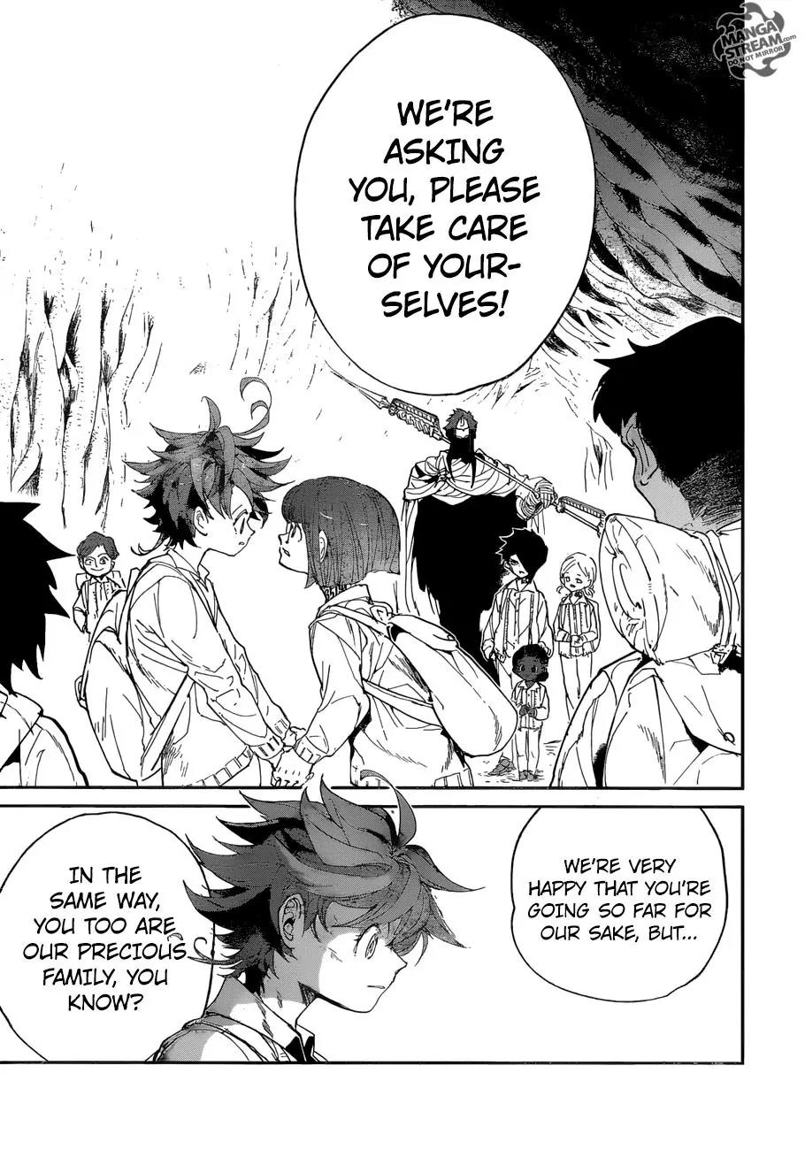 Yakusoku no Neverland Chapter 48 page 18 - Chapter 48: The Two Worlds