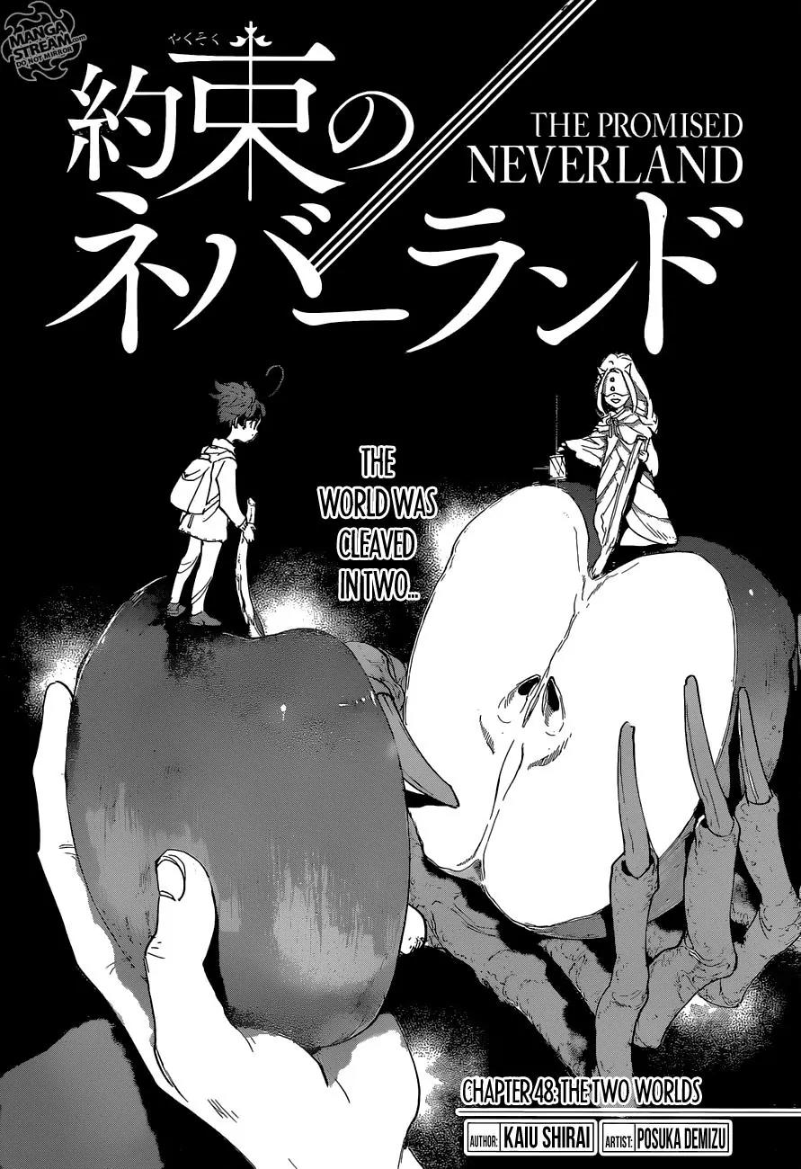 Yakusoku no Neverland Chapter 48 page 5 - Chapter 48: The Two Worlds