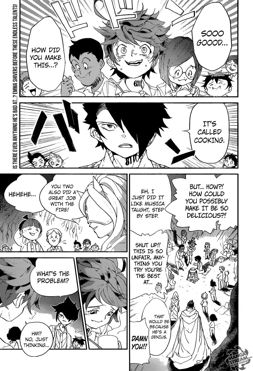 Yakusoku no Neverland Chapter 49 page 1 - Chapter 49: Teach Me