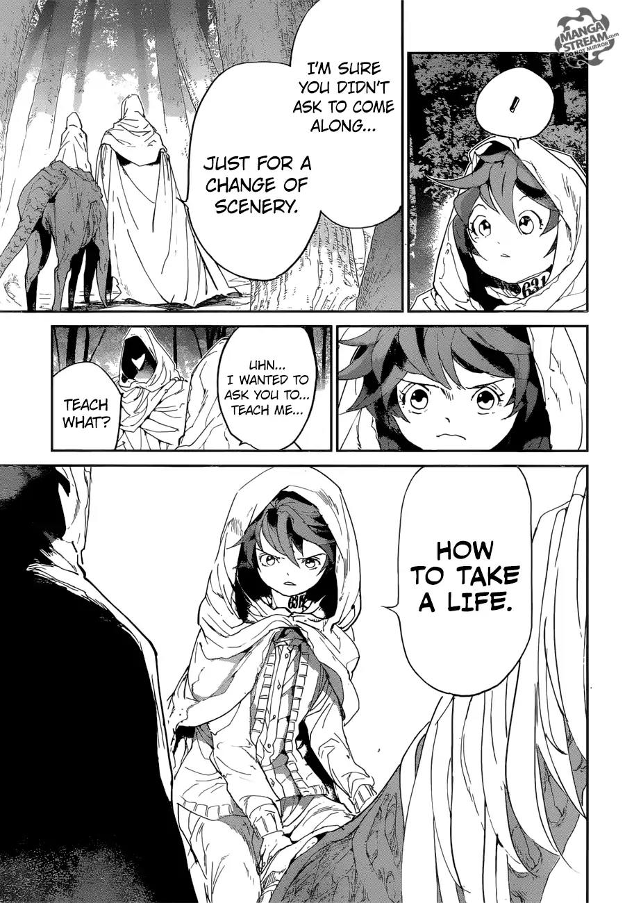 Yakusoku no Neverland Chapter 49 page 11 - Chapter 49: Teach Me