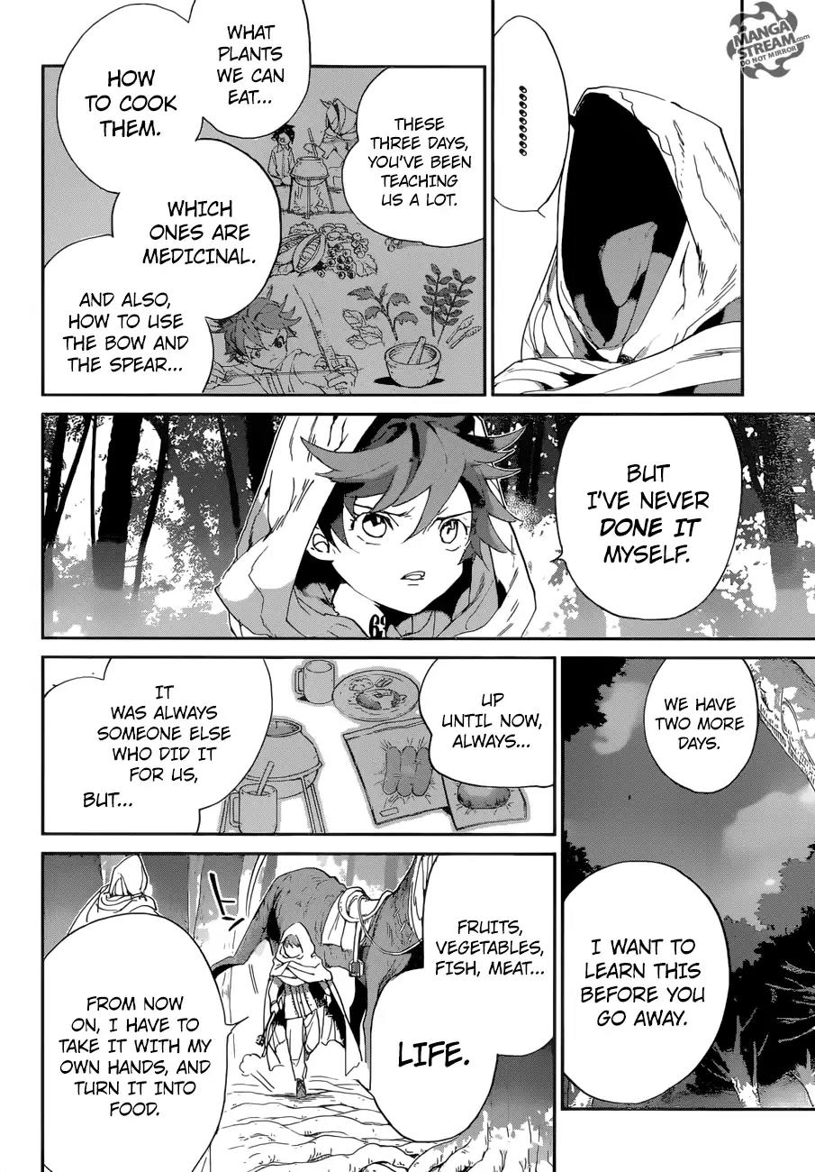 Yakusoku no Neverland Chapter 49 page 12 - Chapter 49: Teach Me