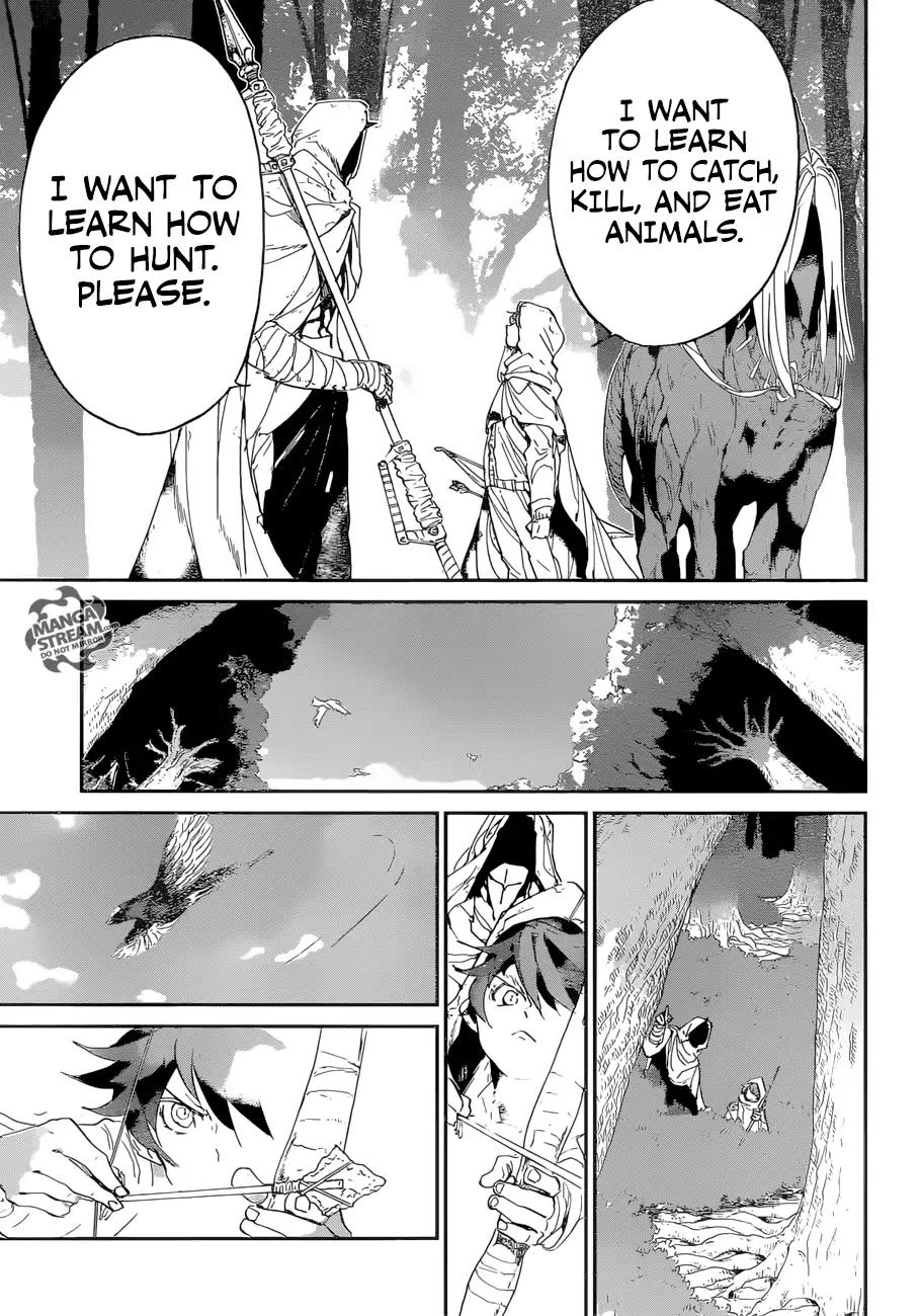 Yakusoku no Neverland Chapter 49 page 13 - Chapter 49: Teach Me