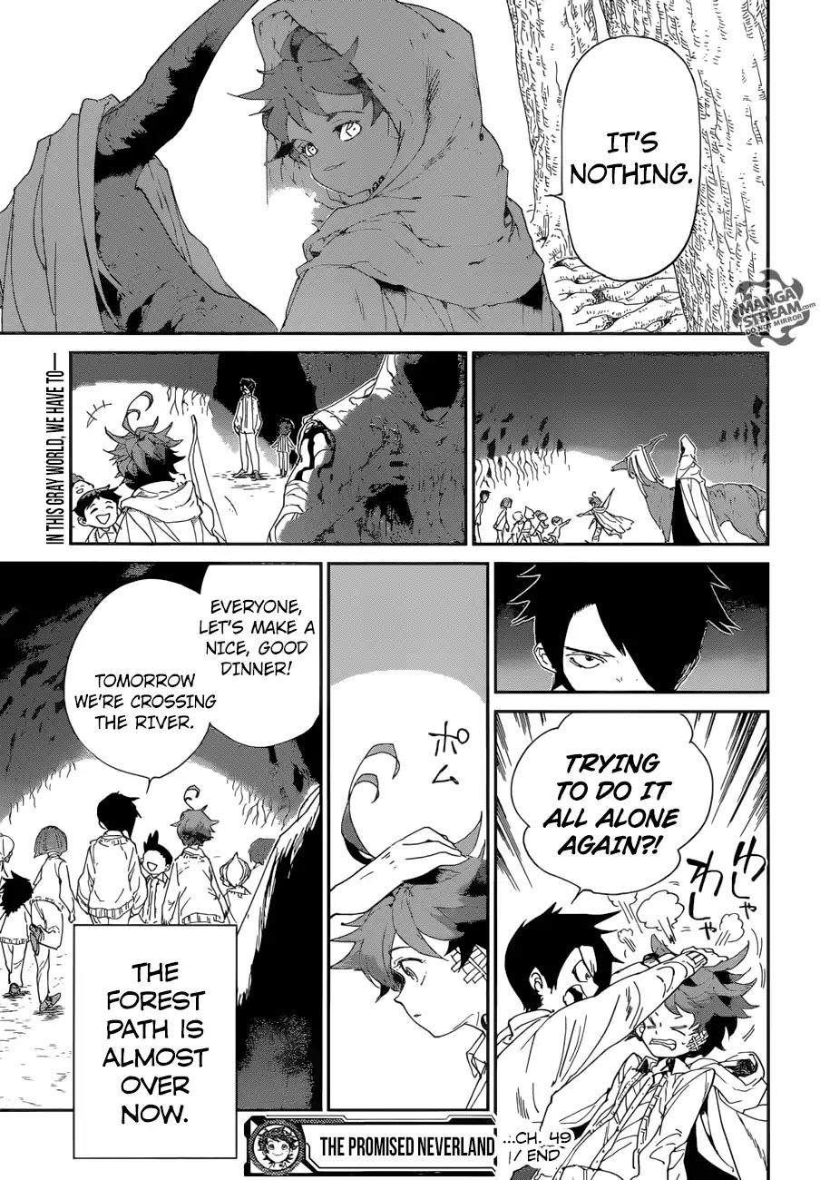 Yakusoku no Neverland Chapter 49 page 19 - Chapter 49: Teach Me