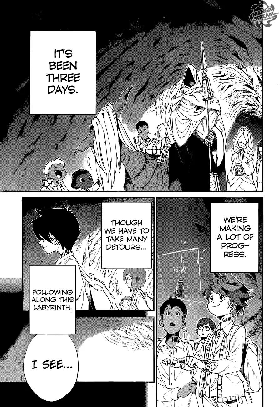 Yakusoku no Neverland Chapter 49 page 4 - Chapter 49: Teach Me