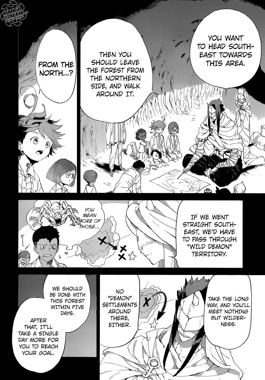 Yakusoku no Neverland Chapter 49 page 5 - Chapter 49: Teach Me
