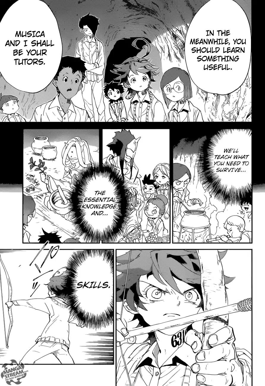 Yakusoku no Neverland Chapter 49 page 6 - Chapter 49: Teach Me