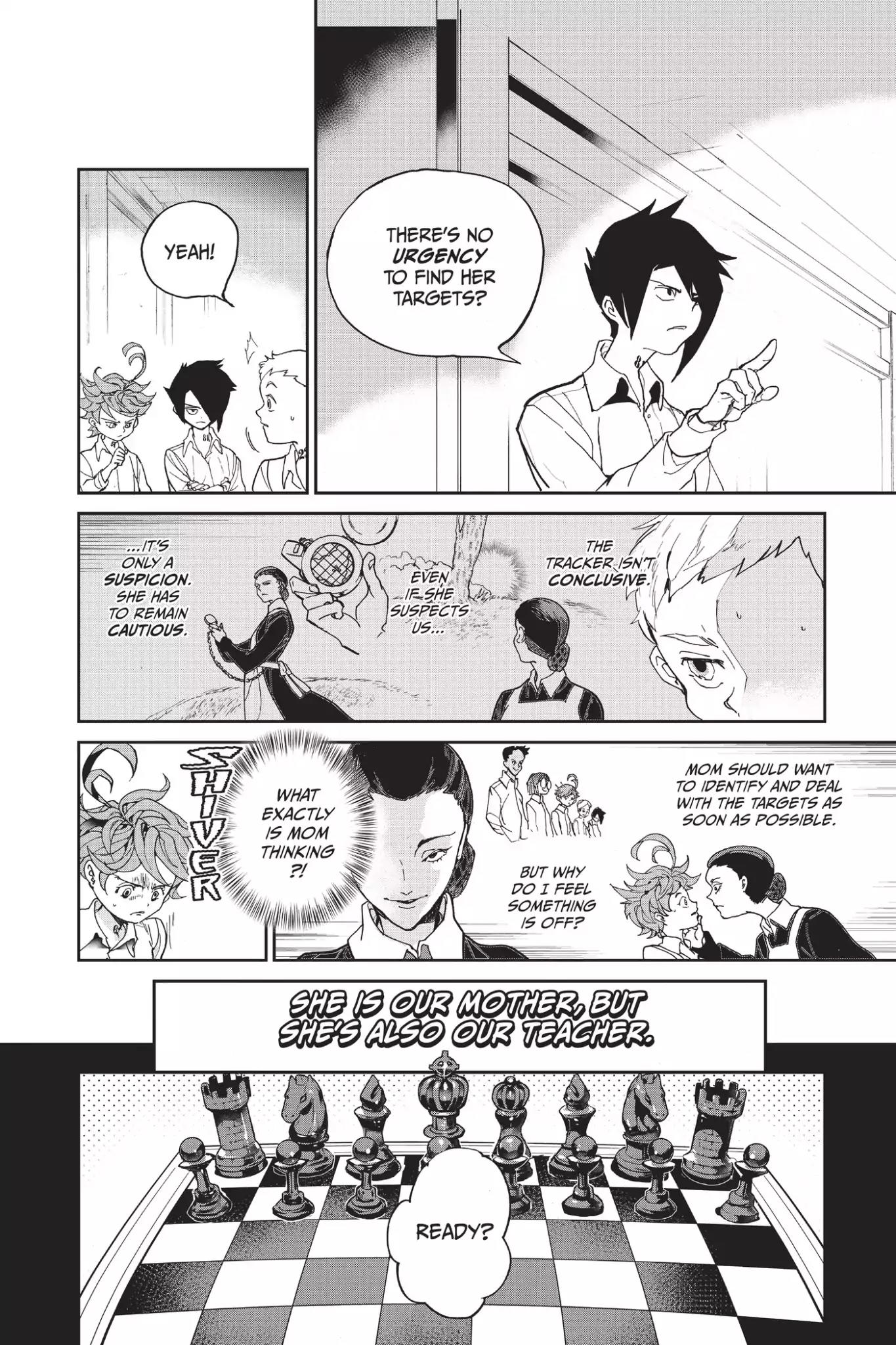 Yakusoku no Neverland Chapter 5 page 12 - Chapter 5: She Got Us!
