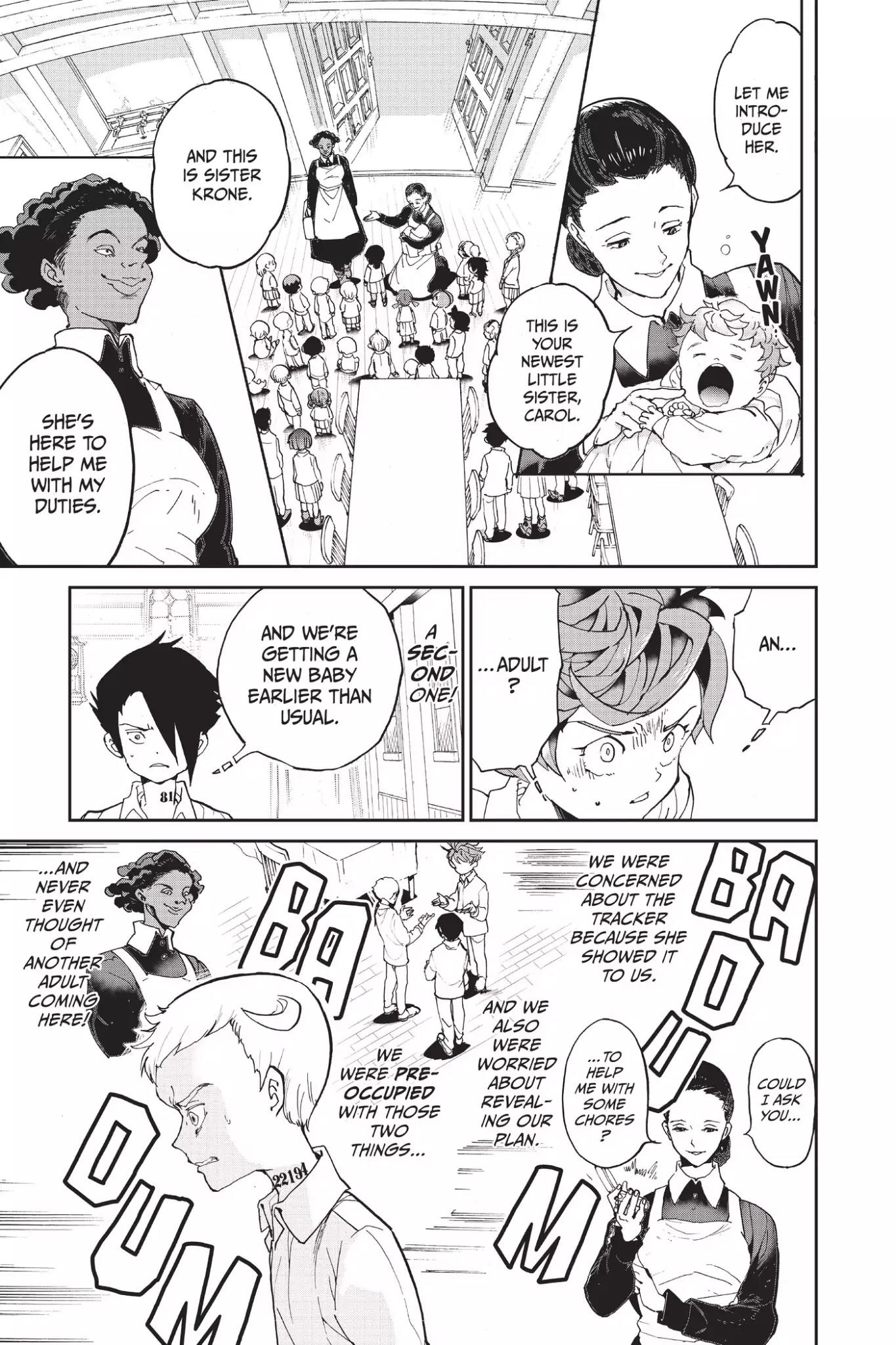 Yakusoku no Neverland Chapter 5 page 17 - Chapter 5: She Got Us!
