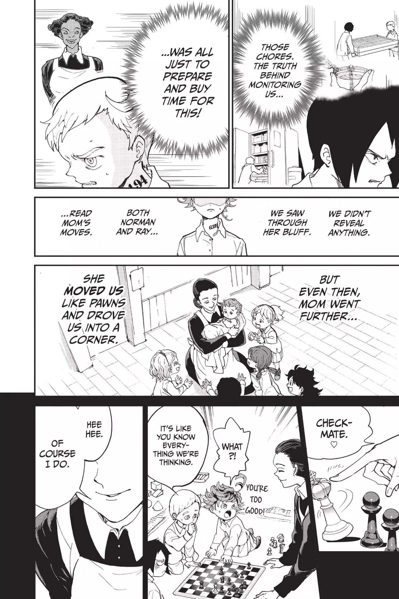 Yakusoku no Neverland Chapter 5 page 18 - Chapter 5: She Got Us!