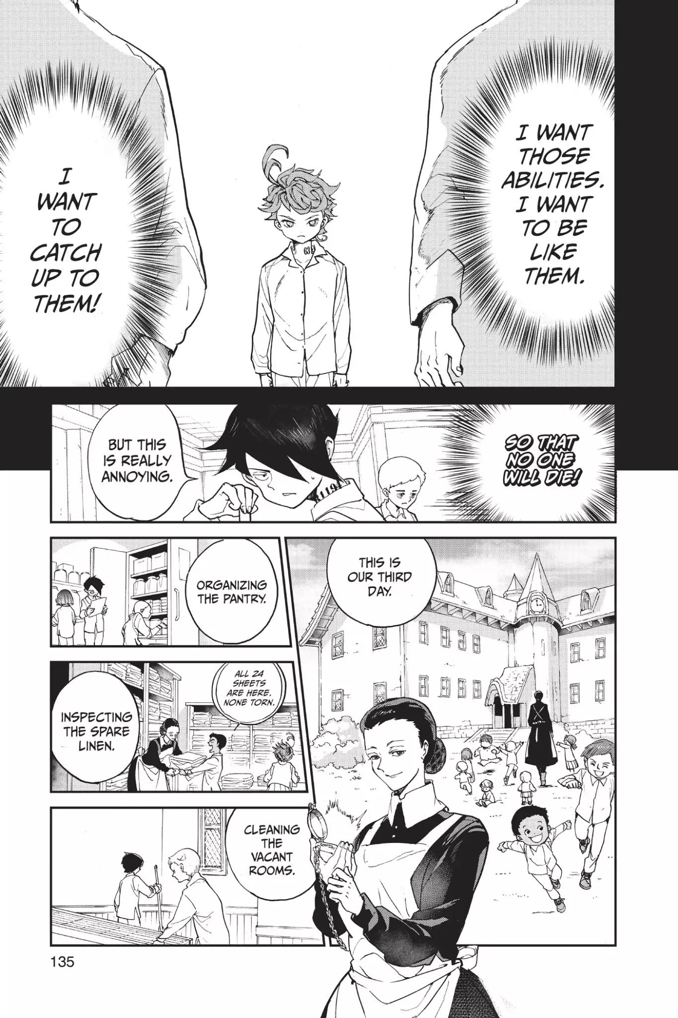 Yakusoku no Neverland Chapter 5 page 5 - Chapter 5: She Got Us!