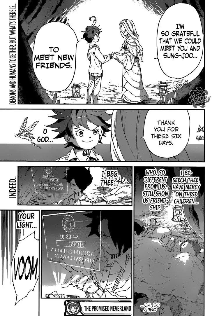 Yakusoku no Neverland Chapter 50 page 20 - Chapter 50: Friends
