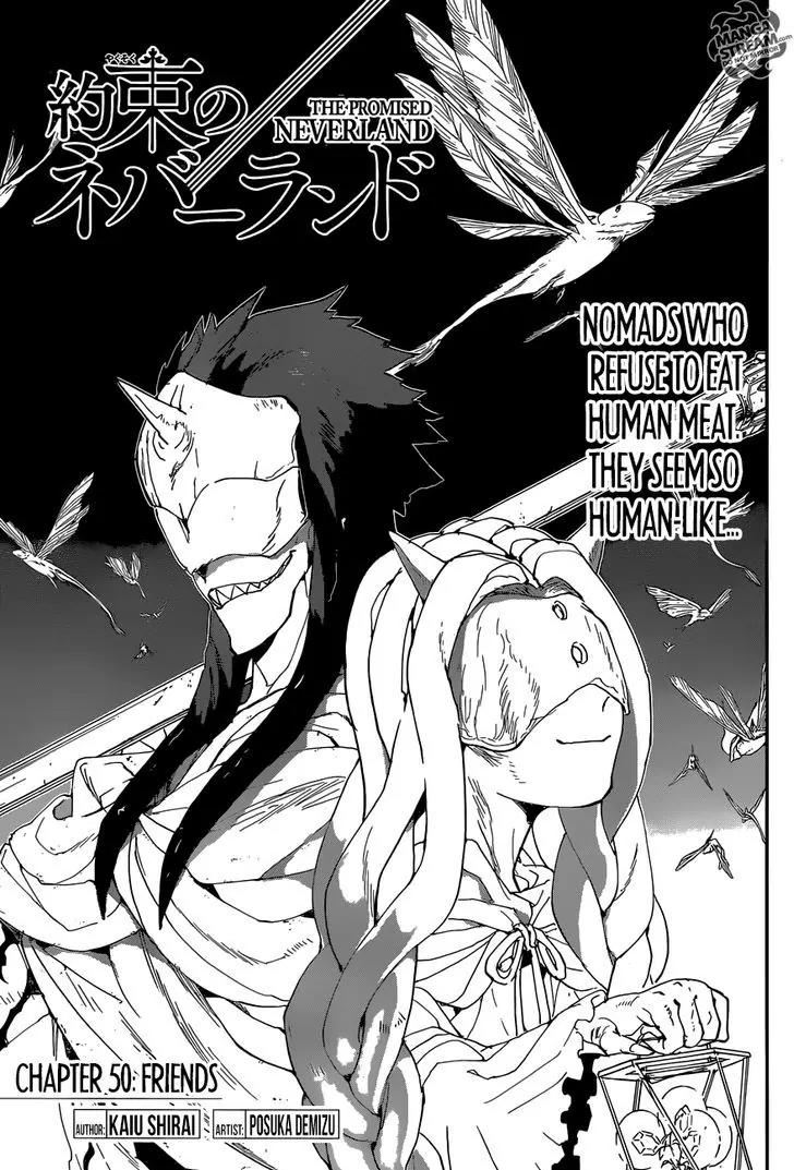 Yakusoku no Neverland Chapter 50 page 4 - Chapter 50: Friends