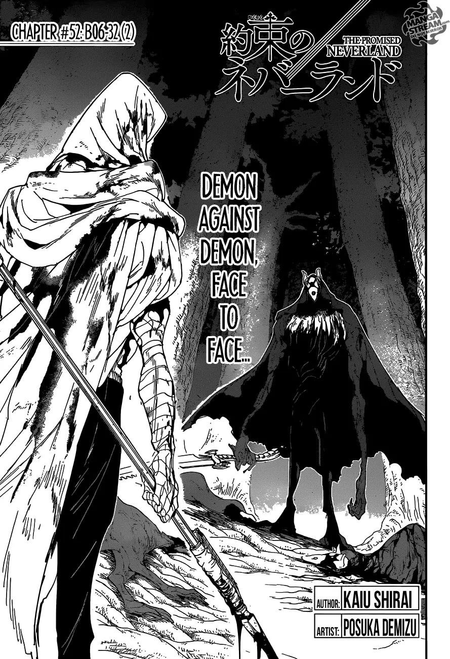 Yakusoku no Neverland Chapter 52 page 4 - Chapter 52: B06-32 (2)
