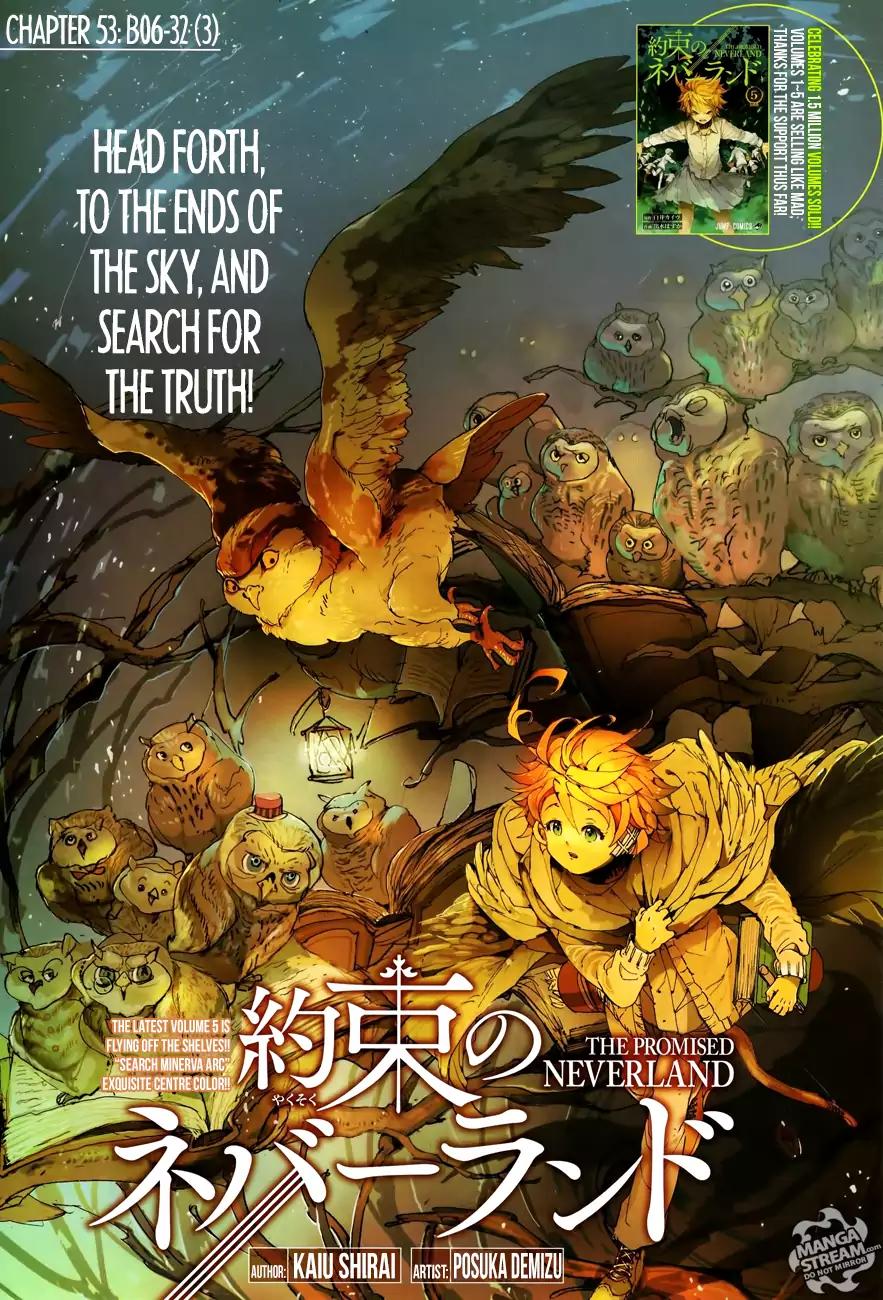 Yakusoku no Neverland Chapter 53 page 1 - Chapter 53: B06-32 (3)