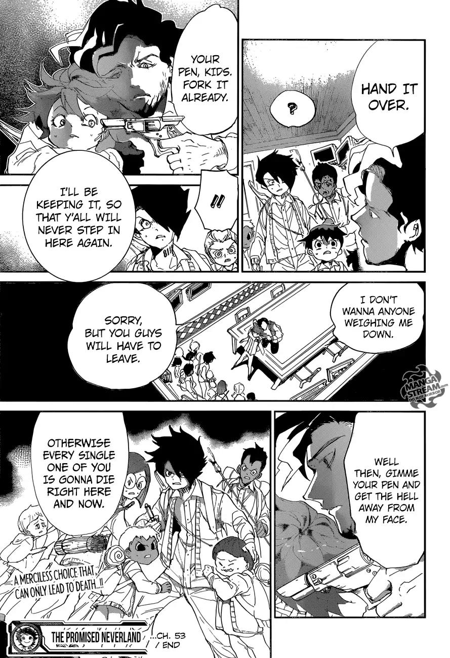 Yakusoku no Neverland Chapter 53 page 23 - Chapter 53: B06-32 (3)