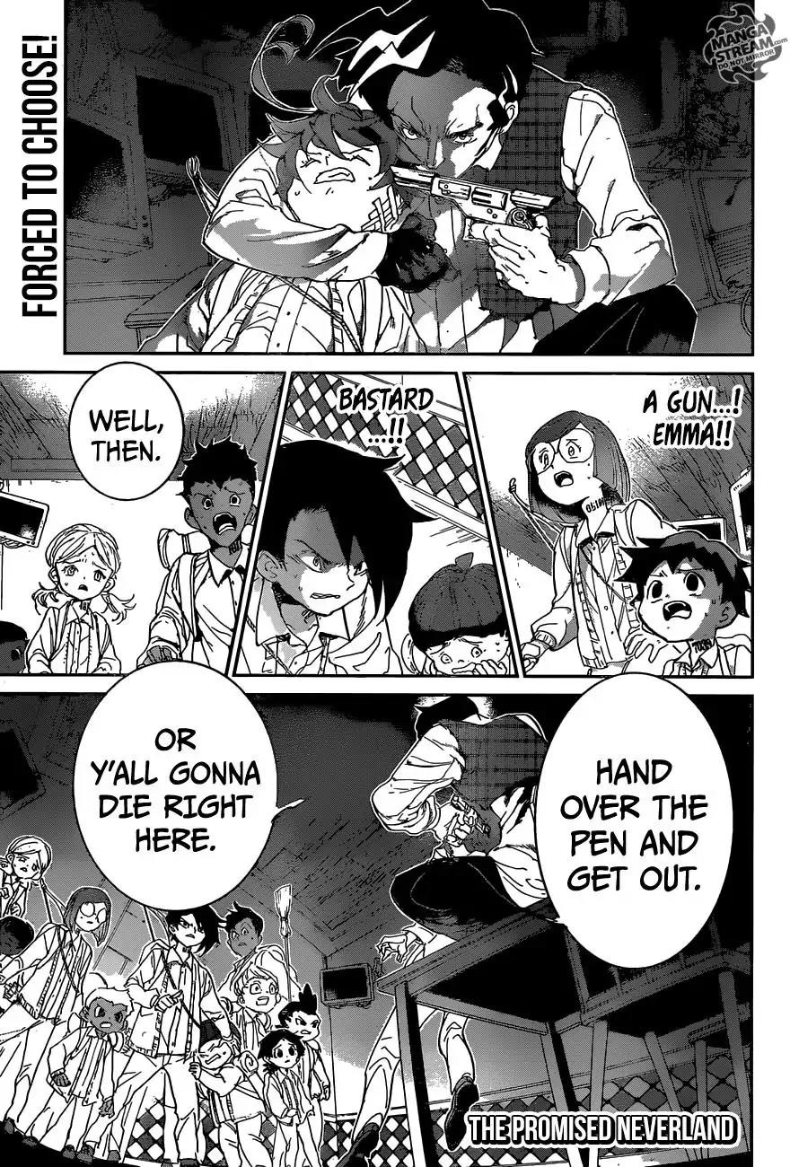 Yakusoku no Neverland Chapter 54 page 1 - Chapter 54: B06-32 (4)