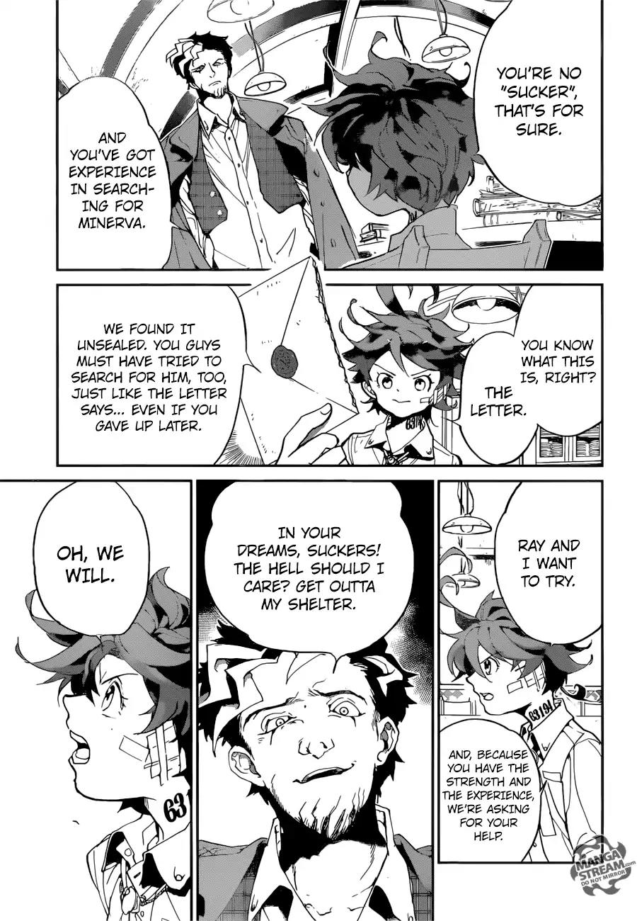 Yakusoku no Neverland Chapter 57 page 12 - Chapter 57: Negotiation (2)