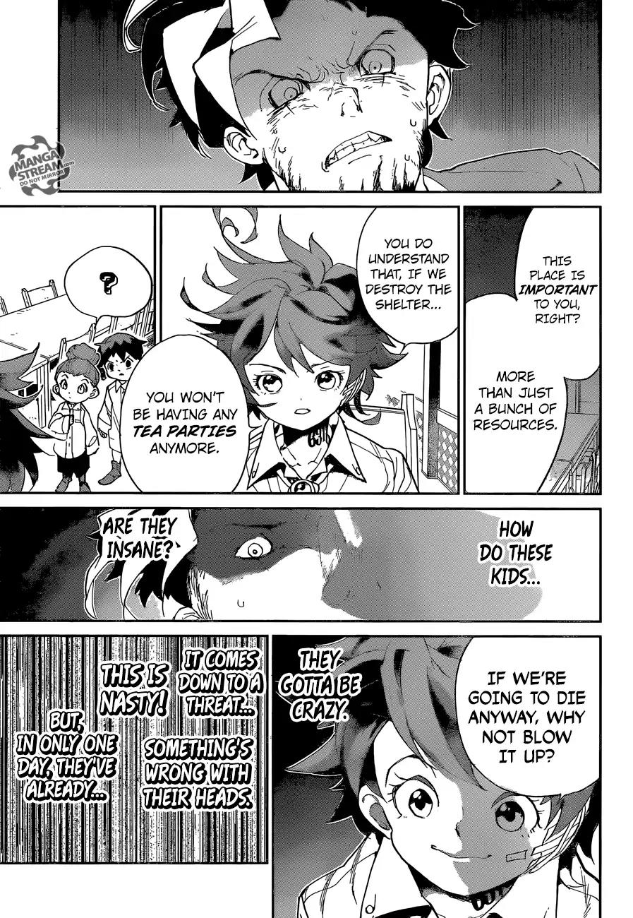 Yakusoku no Neverland Chapter 57 page 18 - Chapter 57: Negotiation (2)