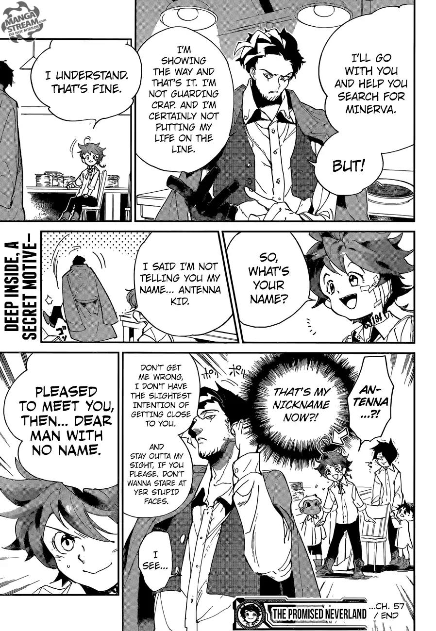 Yakusoku no Neverland Chapter 57 page 20 - Chapter 57: Negotiation (2)