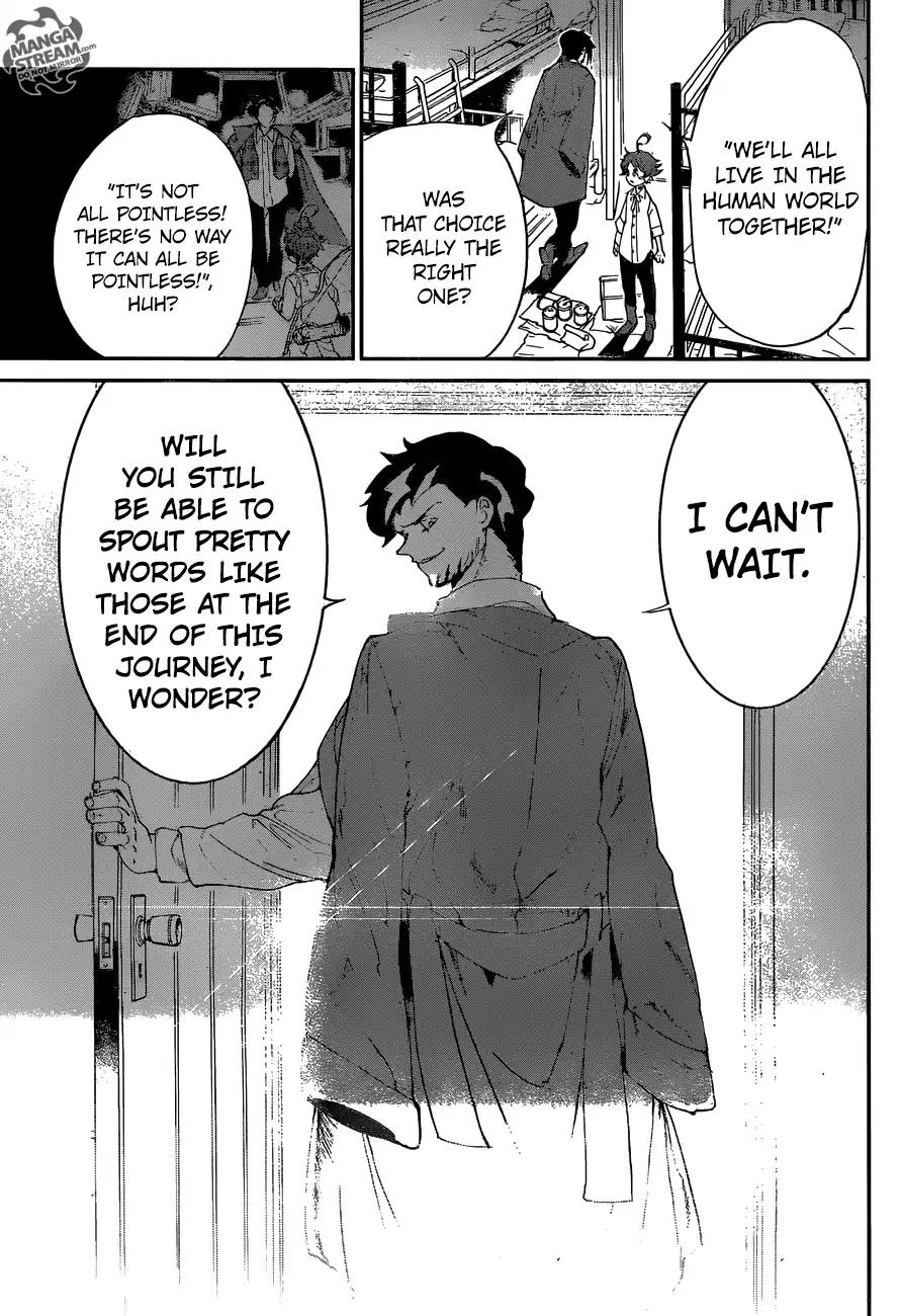 Yakusoku no Neverland Chapter 58 page 17 - Chapter 58: Decision