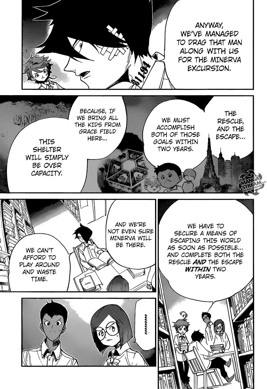 Yakusoku no Neverland Chapter 58 page 9 - Chapter 58: Decision