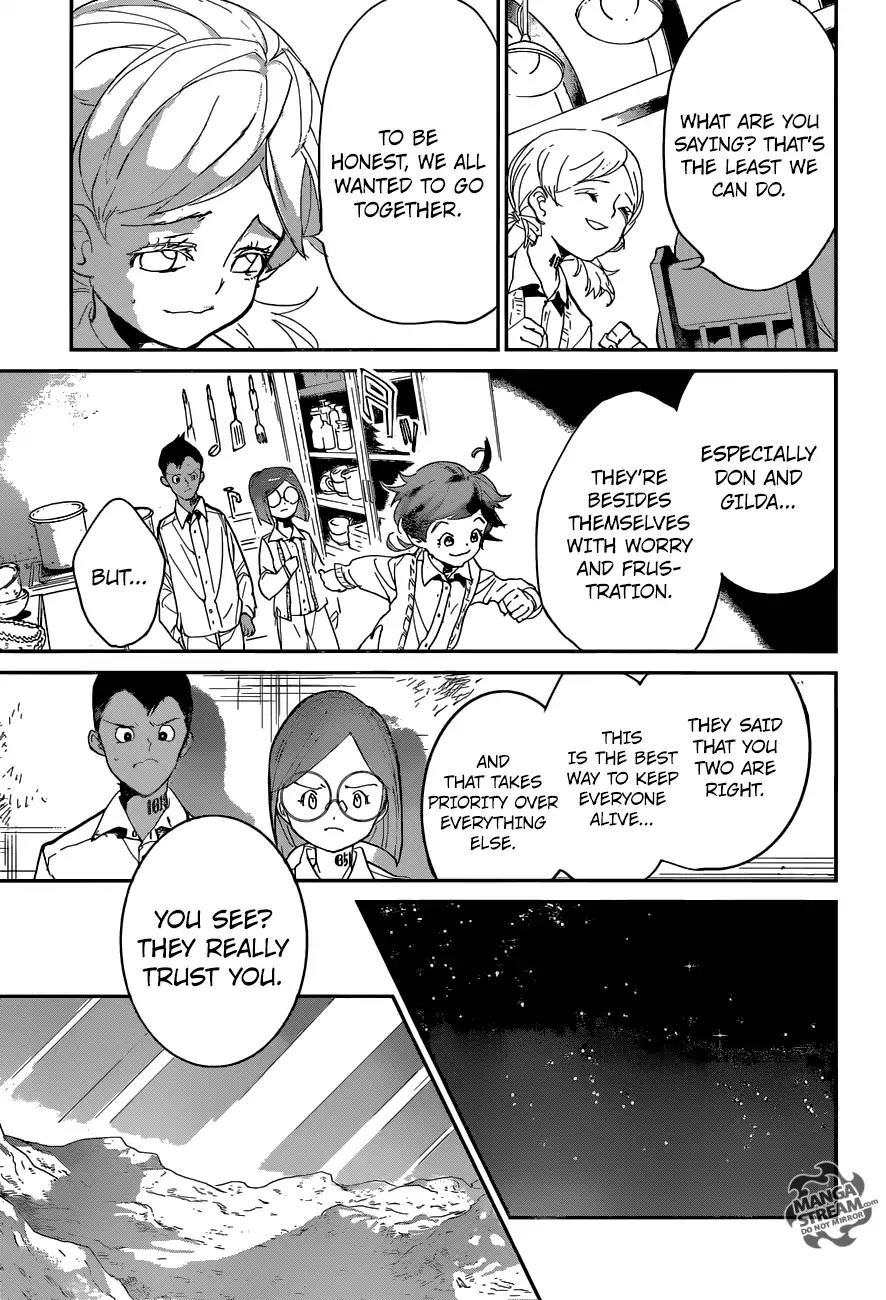 Yakusoku no Neverland Chapter 59 page 17 - Chapter 59: Choose Well
