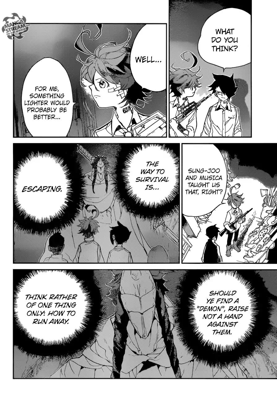 Yakusoku no Neverland Chapter 59 page 8 - Chapter 59: Choose Well