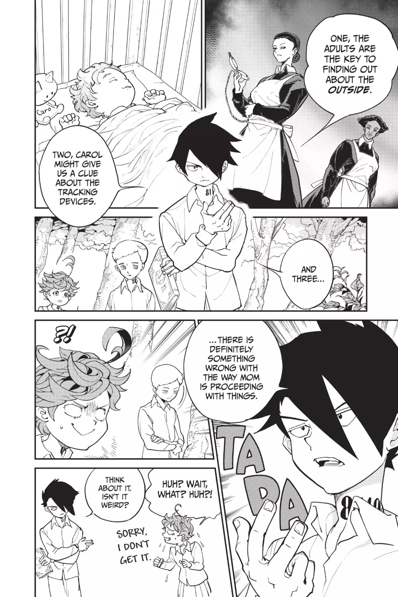 Yakusoku no Neverland Chapter 6 page 12 - Chapter 6: Carol and Krone