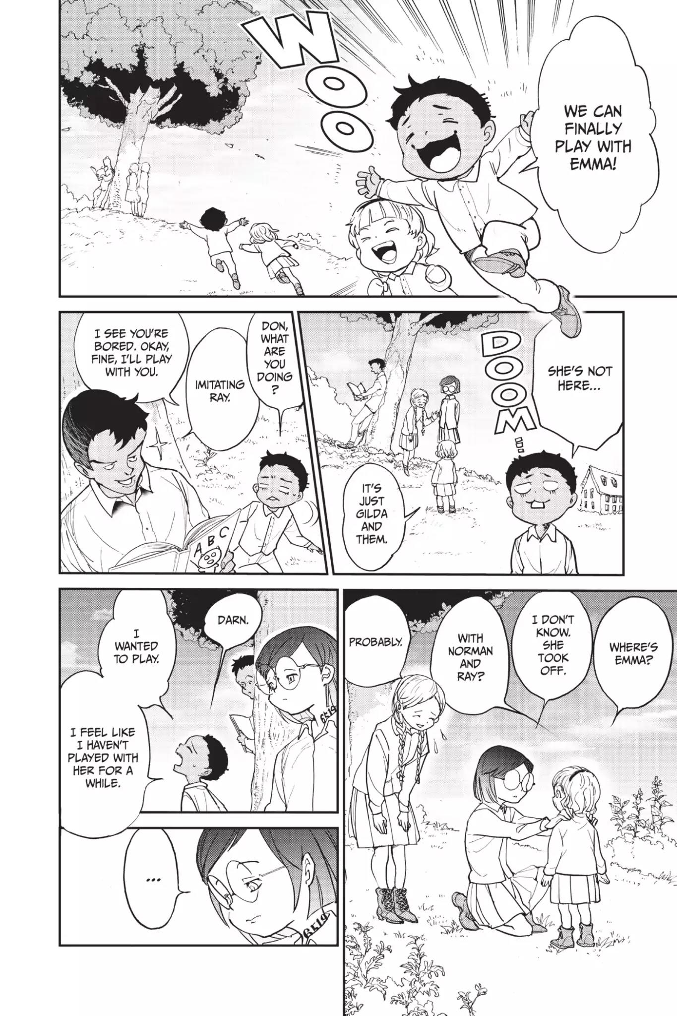 Yakusoku no Neverland Chapter 6 page 8 - Chapter 6: Carol and Krone
