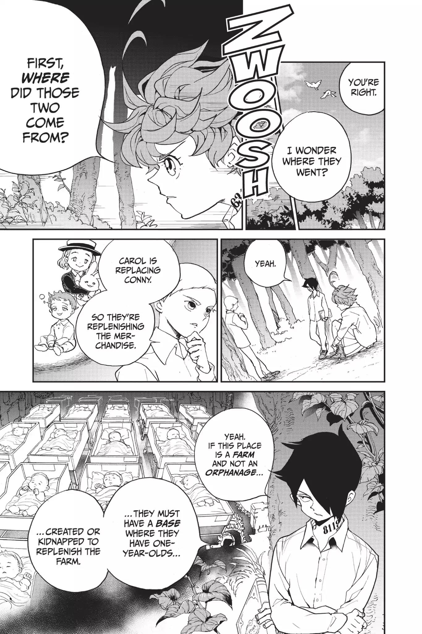 Yakusoku no Neverland Chapter 6 page 9 - Chapter 6: Carol and Krone