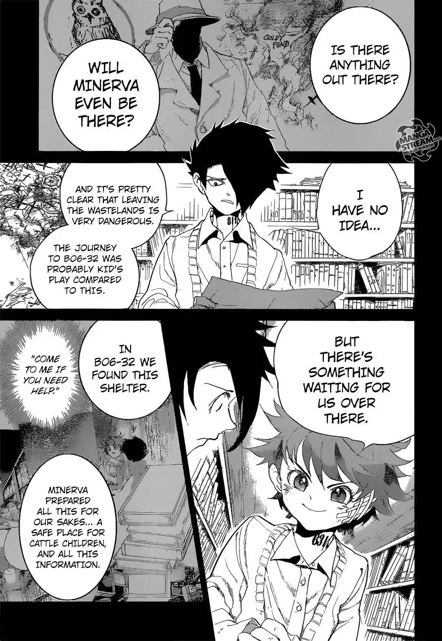 Yakusoku no Neverland Chapter 60 page 10 - Chapter 60: Goldy Pond